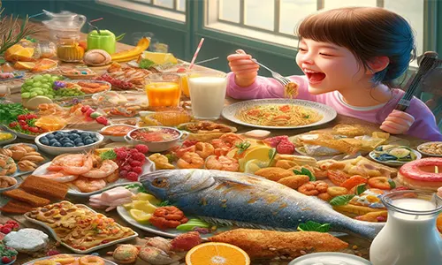 Simak! Makanan ini Bantu Anak Tumbuh Tinggi dan Cerdas