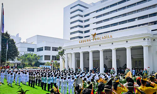 Prabowo Tegaskan Pancasila sebagai Kompas Moral Menuju Indonesia Emas 2045