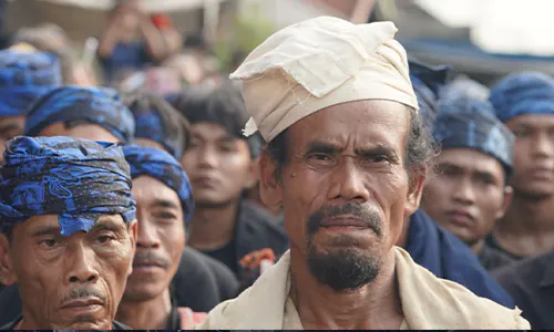 Dari Huma ke Kota, Warga Baduy Bawa Hormat dan Syukur