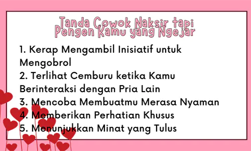 Tanda Cowok Naksir 