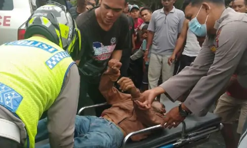 Tabrak Pikap, Pencuri Motor di Deli Serdang Tewas