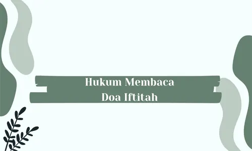 Doa Iftitah