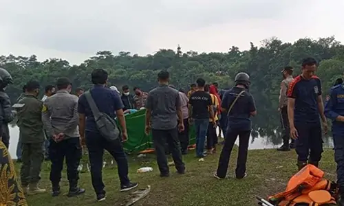 Penemuan Mayat Mengambang dalam Karung di Danau Gawir Tangerang 