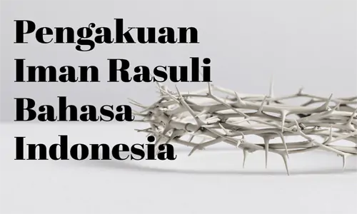 Pengakuan Iman Rasuli