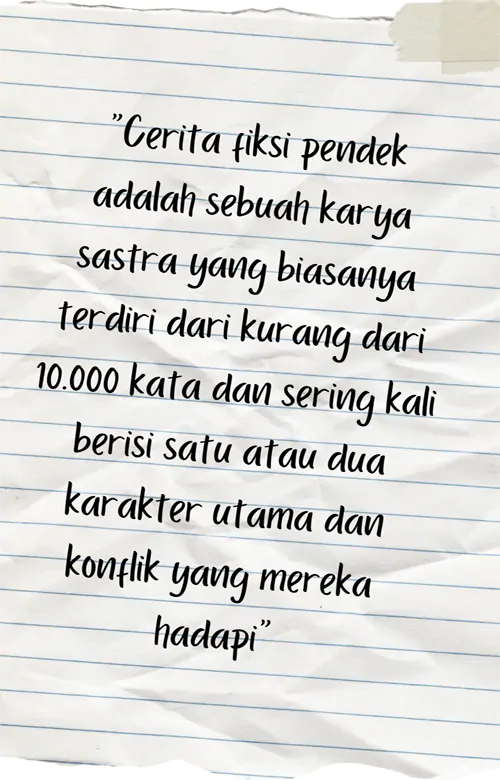 Cerita Fiksi Pendek
