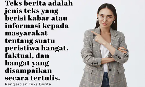 Teks berita