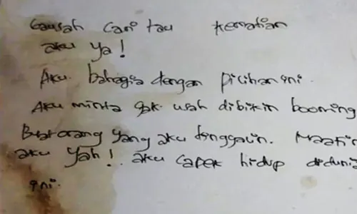 Agar Darurat Bunuh Diri Mahasiswa Kita Berakhir